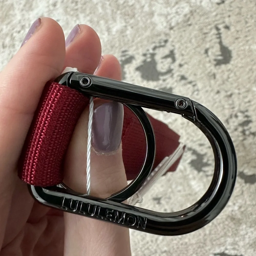 Lululemon Canada Olympics Letter Keychain Brand New